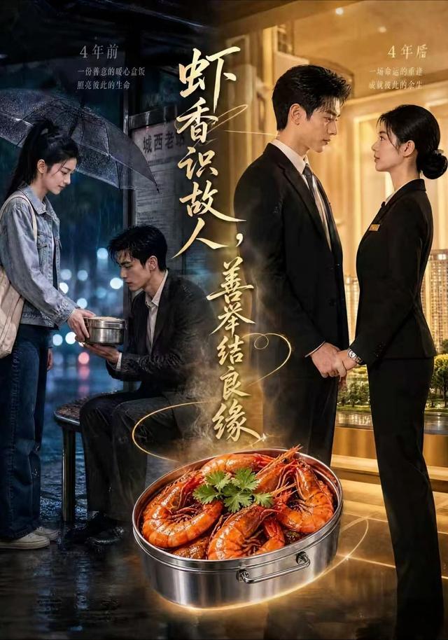 虾香识故人，善举结良缘 cover