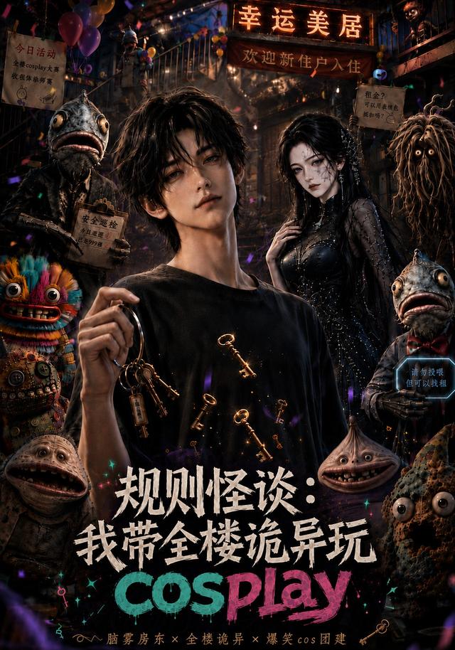 规则怪谈：我带全楼诡异玩cosplay cover