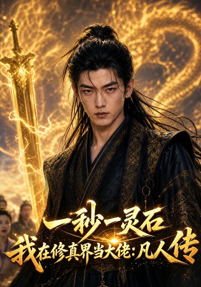 一秒一灵石我在修真界当大佬：凡人传 cover