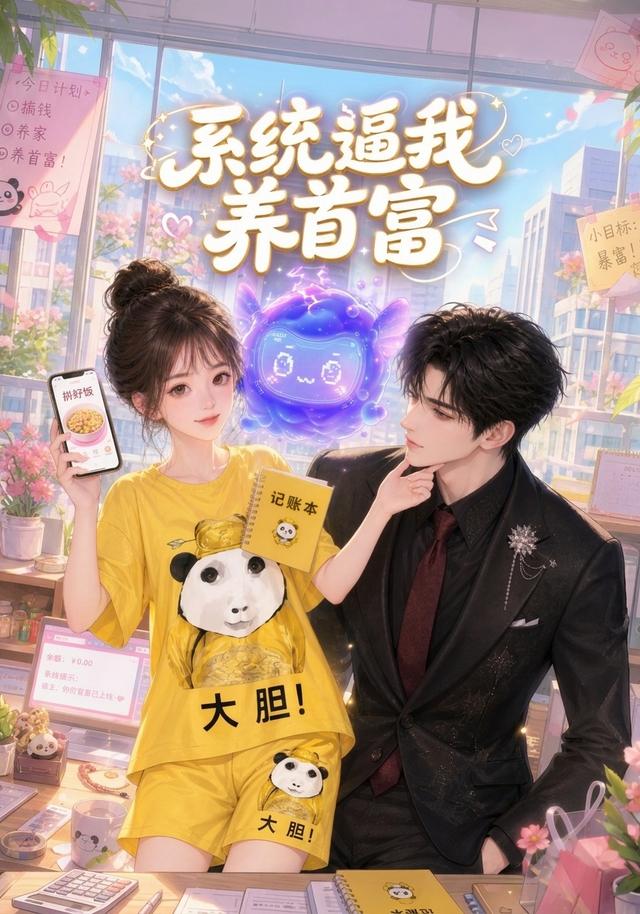 系统逼我养首富 cover