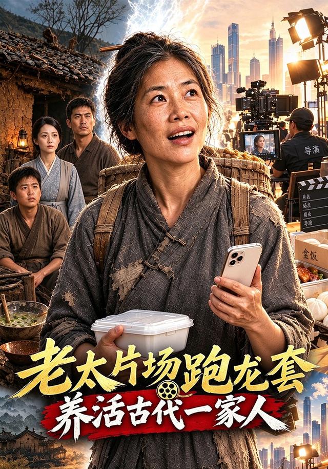 老太片场跑龙套养活古代一家人
