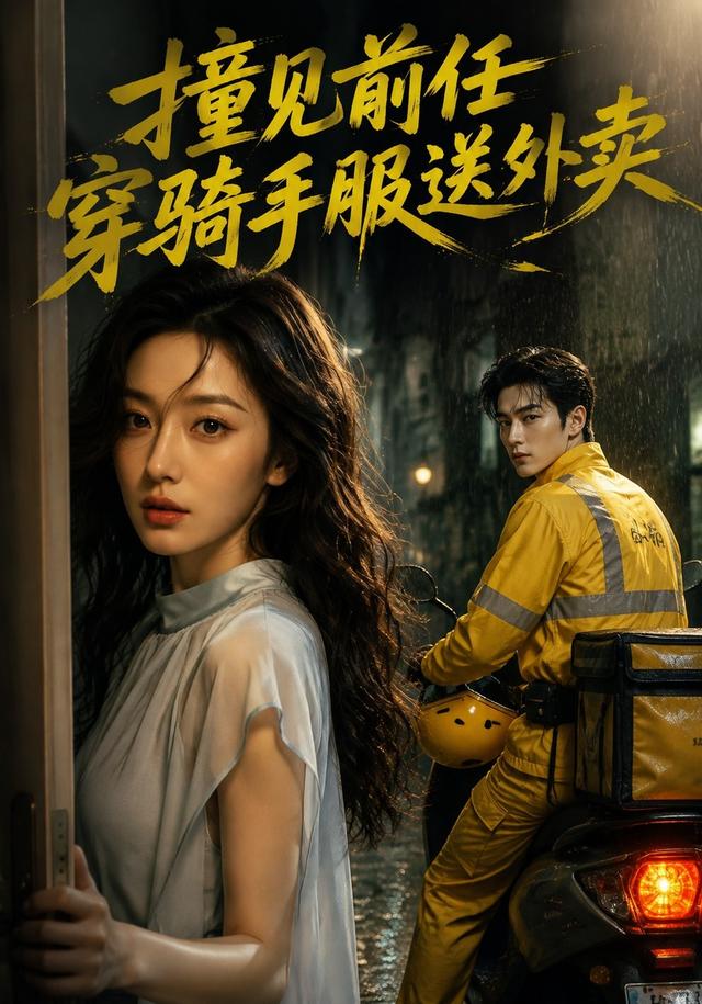 撞见前任穿骑手服送外卖