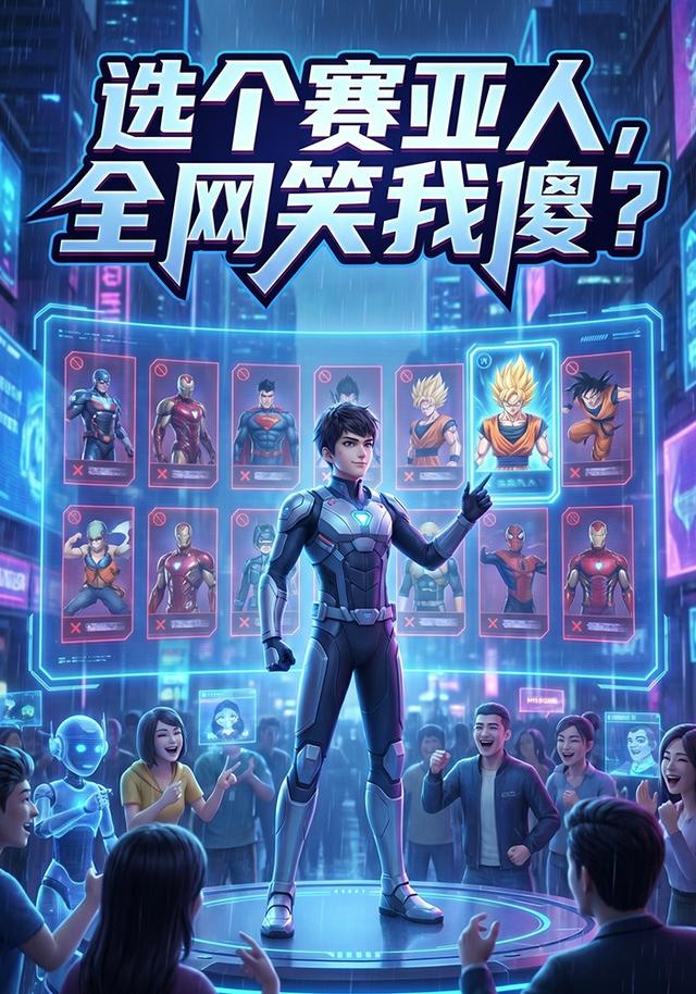选个赛亚人，全网笑我傻？
