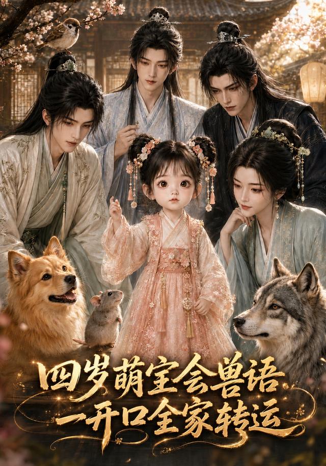 四岁萌宝会兽语，一开口全家转运