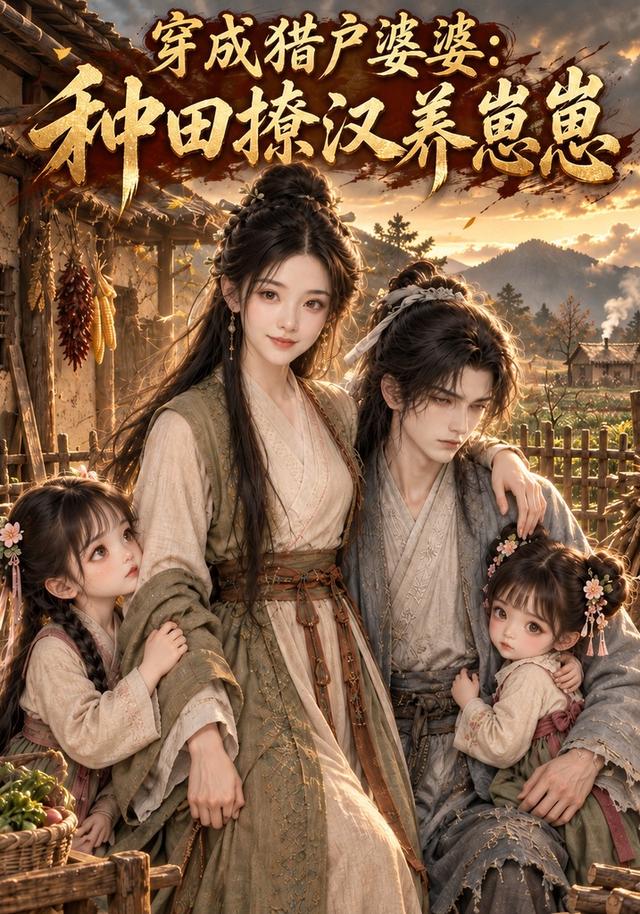 穿成猎户婆婆：种田撩汉养崽崽 cover