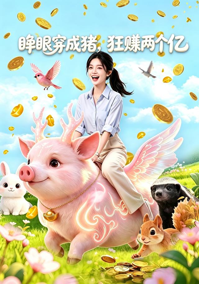 睁眼穿成猪，狂赚两个亿 cover