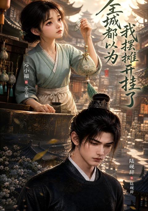 全城都以为我摆摊开挂了 cover