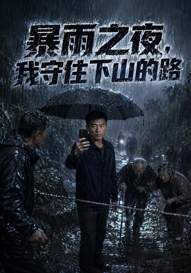 暴雨之夜，我守住下山的路封面