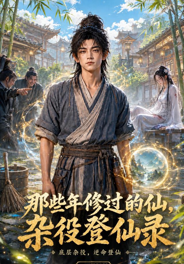 那些年修过的仙，杂役登仙录 cover