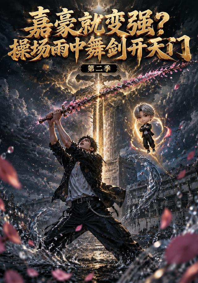 嘉豪就变强？操场雨中舞剑开天门第二季 cover