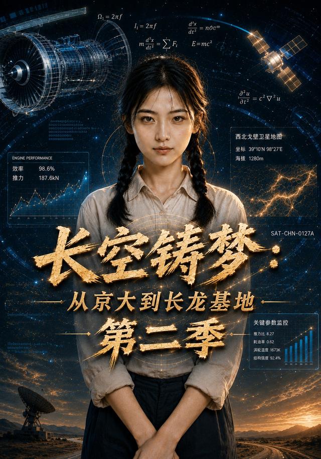 长空铸梦：从京大到长龙基地第二季 cover