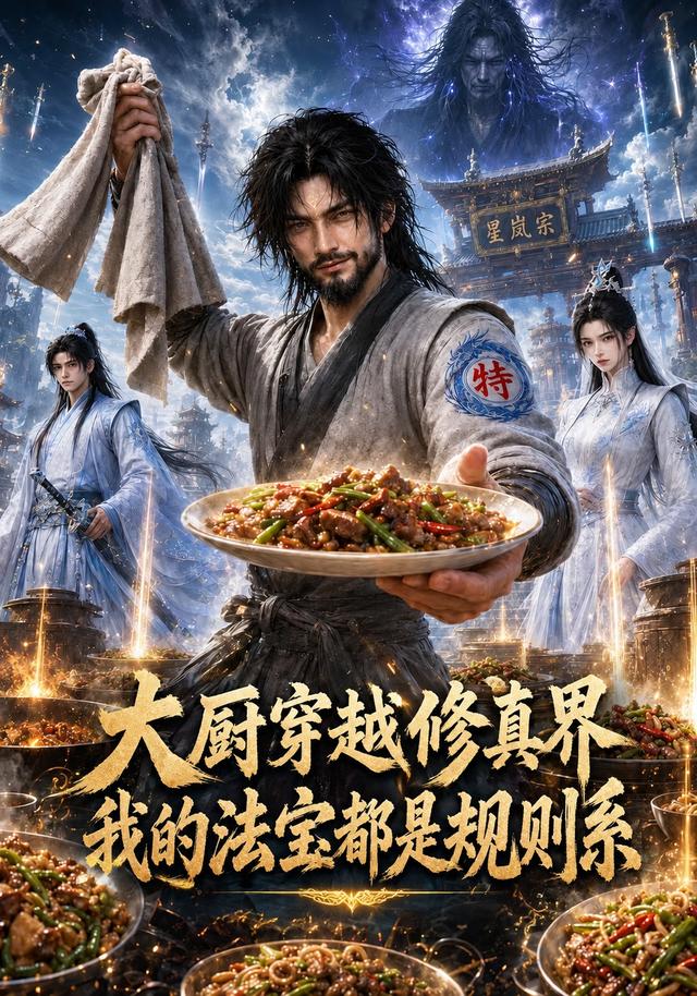 大厨穿越修真界，我的法宝都是规则系