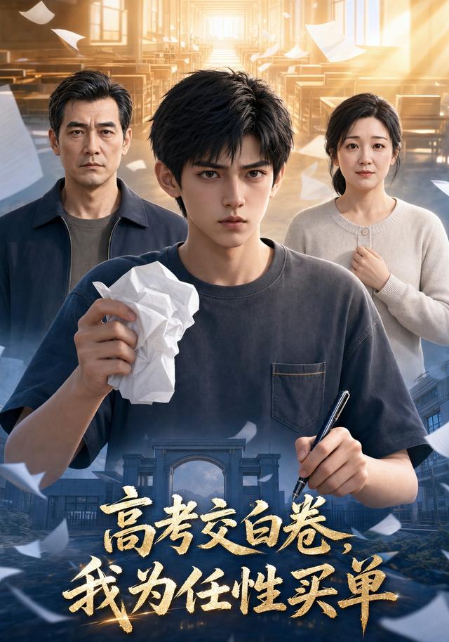 高考交白卷，我为任性买单 cover