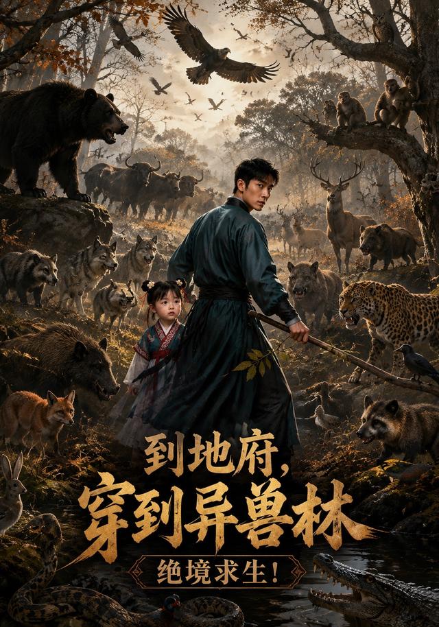 到地府，穿到异兽林绝境求生！