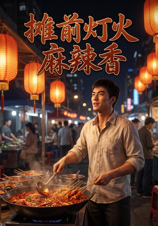 摊前灯火麻辣香