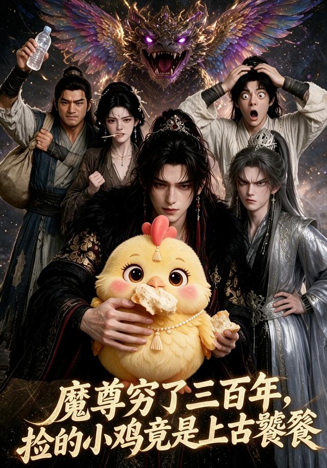魔尊穷了三百年，捡的小鸡竟是上古饕餮 cover