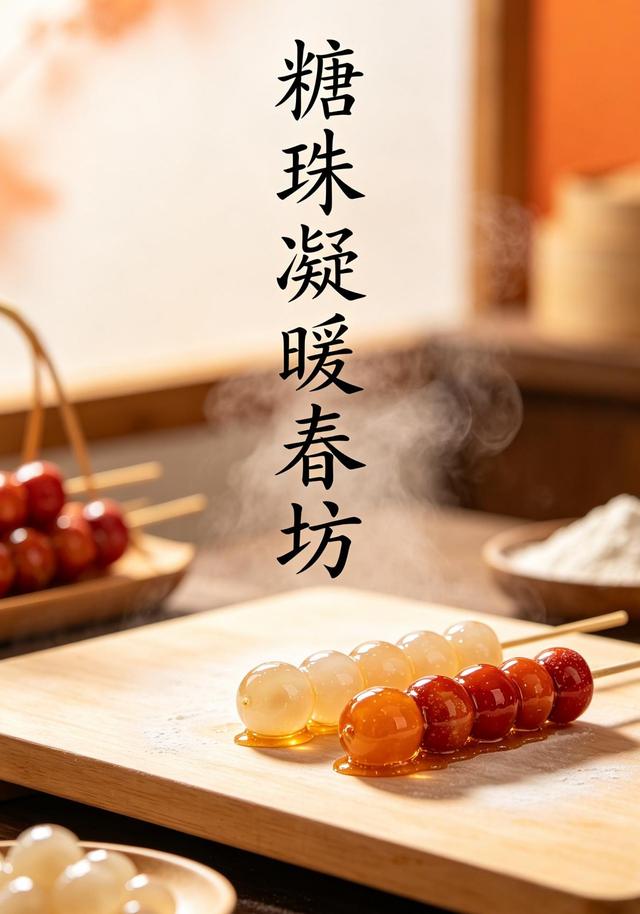 糖珠凝暖春坊