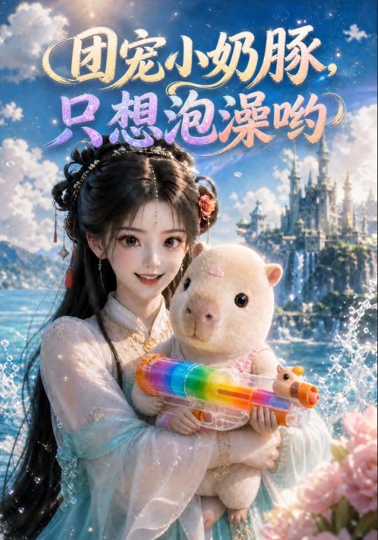 团宠小奶豚，只想泡澡哟 cover