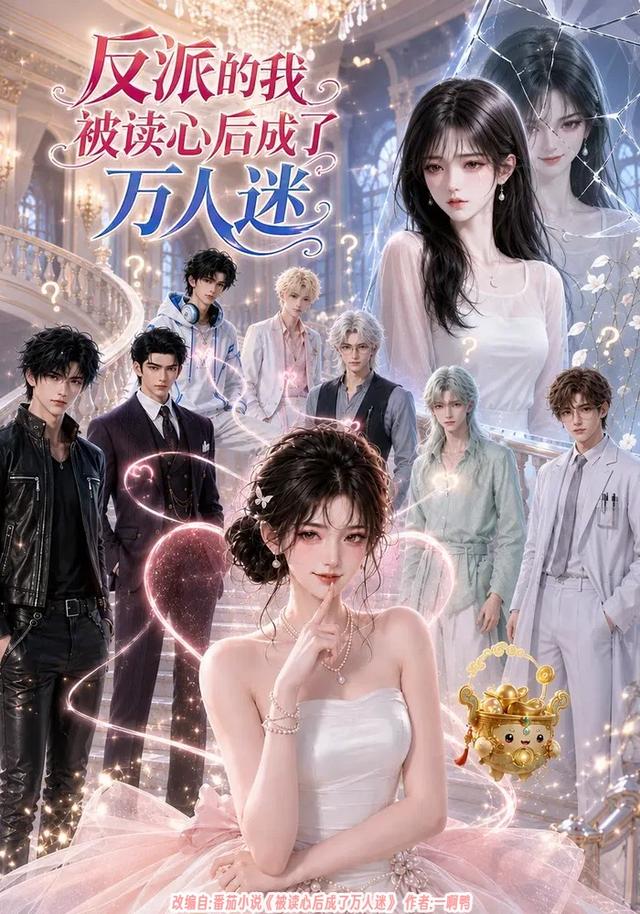 反派的我，被读心后成了万人迷 cover