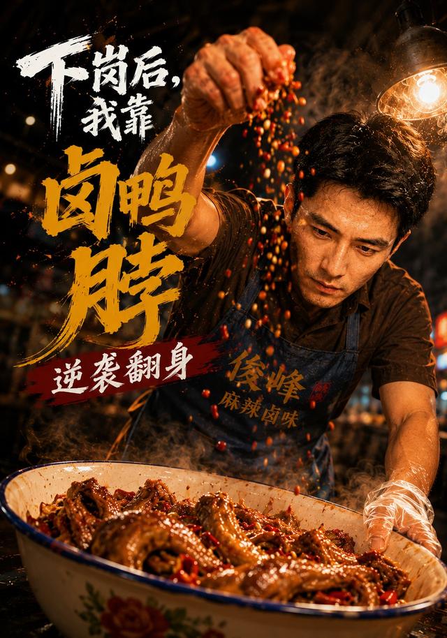 下岗后，我靠卤鸭脖逆袭翻身