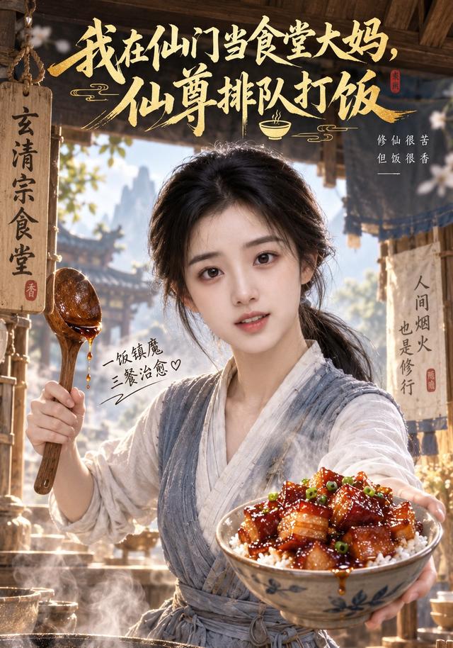 我在仙门当食堂大妈，仙尊排队打饭 cover