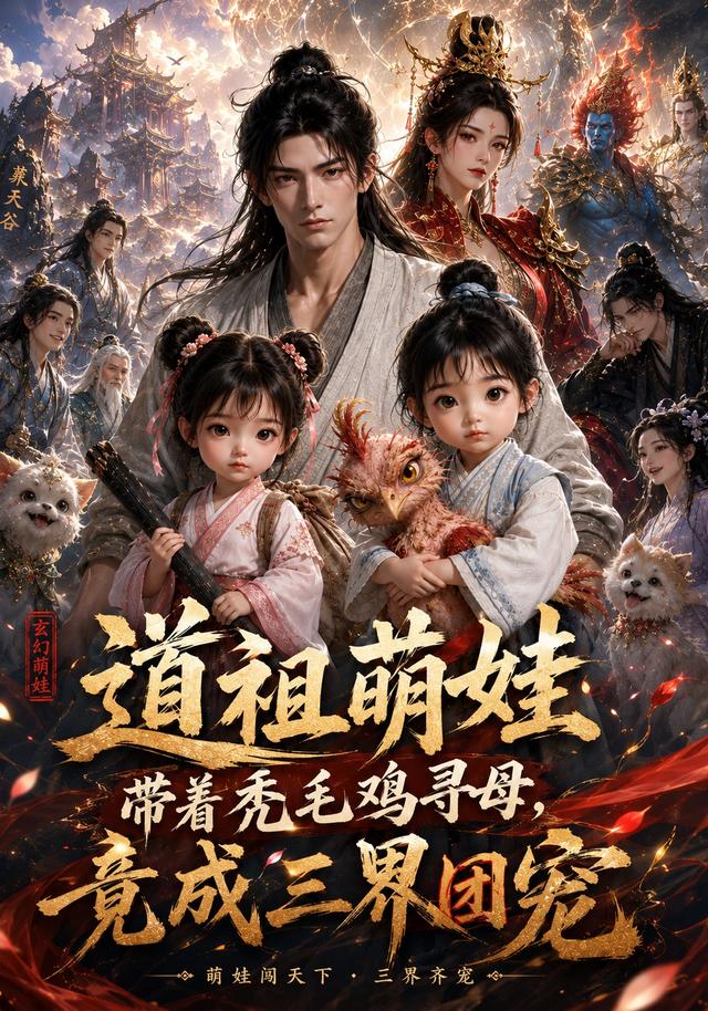 道祖萌娃带着秃毛鸡寻母，竟成三界团宠