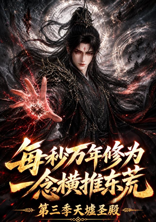 每秒万年修为，一念横推东荒第三季天墟圣殿
