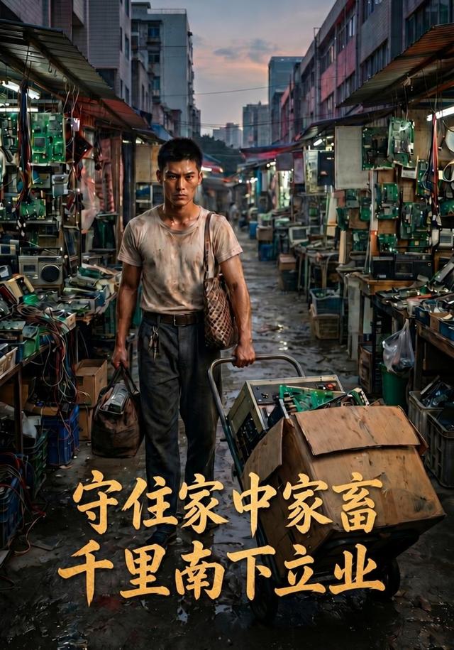 守住家中家畜，千里南下立业