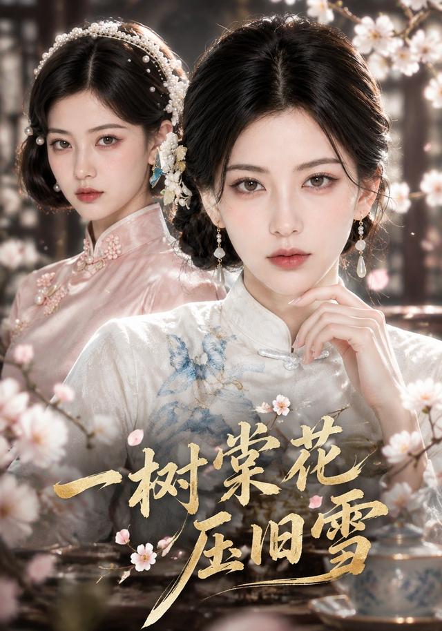 一树棠花压旧雪