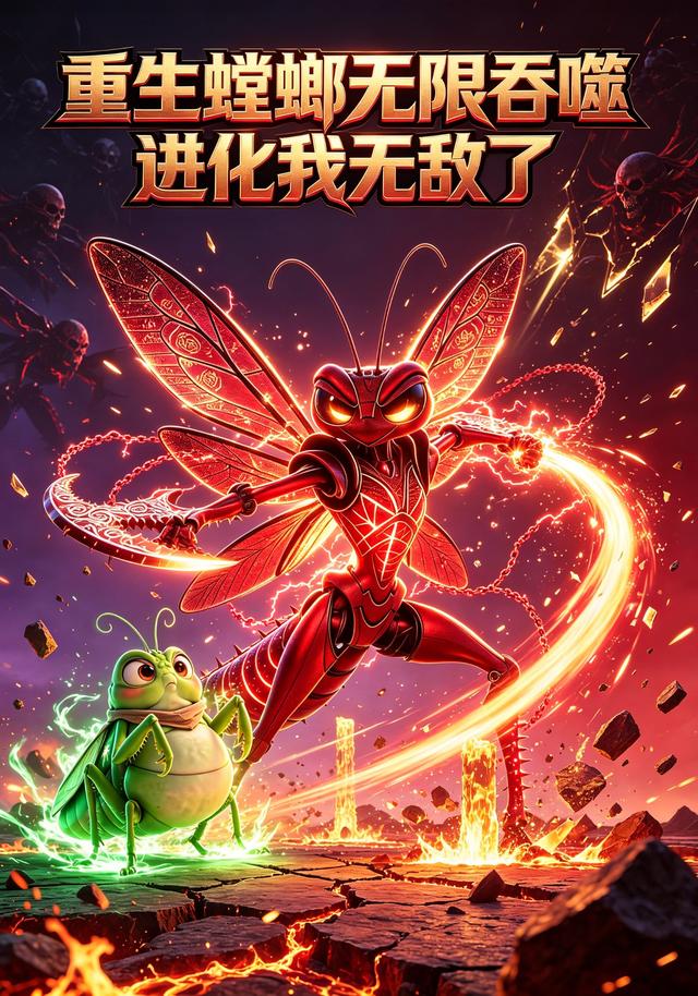 重生螳螂无限吞噬进化我无敌了 cover