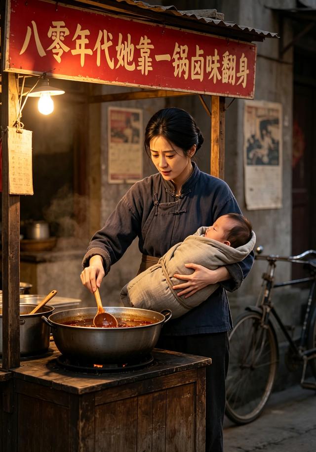 八零年代她靠一锅卤味翻身
