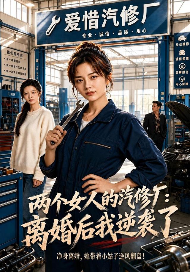 两个女人的汽修厂：离婚后我逆袭了 cover