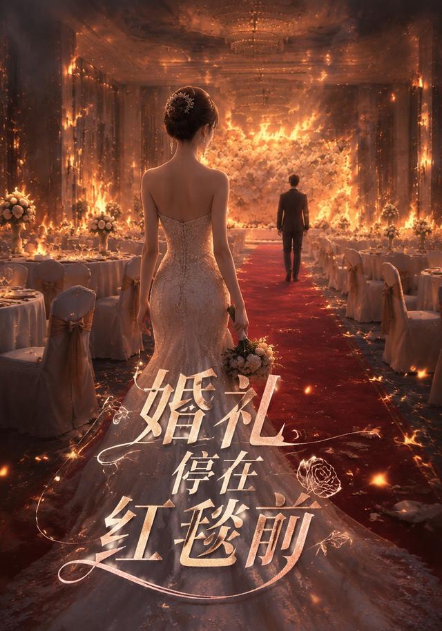 婚礼停在红毯前