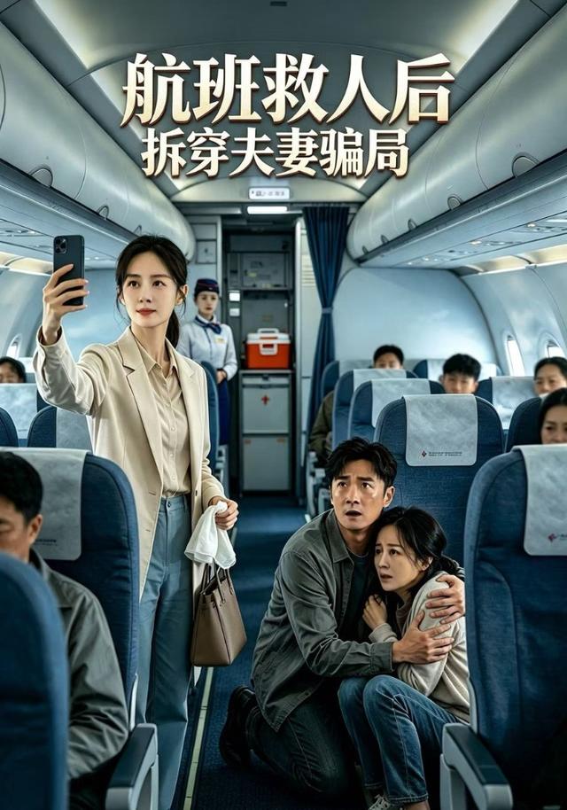 航班救人后拆穿夫妻骗局