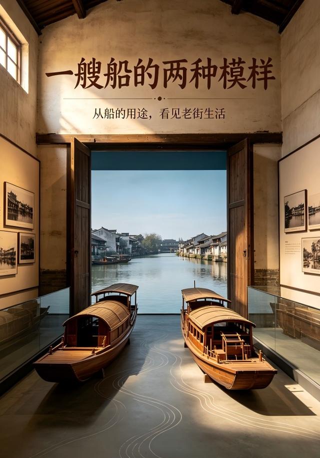 一艘船的两种模样