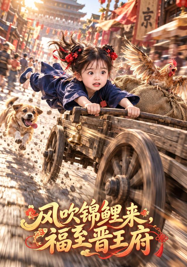 风吹锦鲤来，福至晋王府
