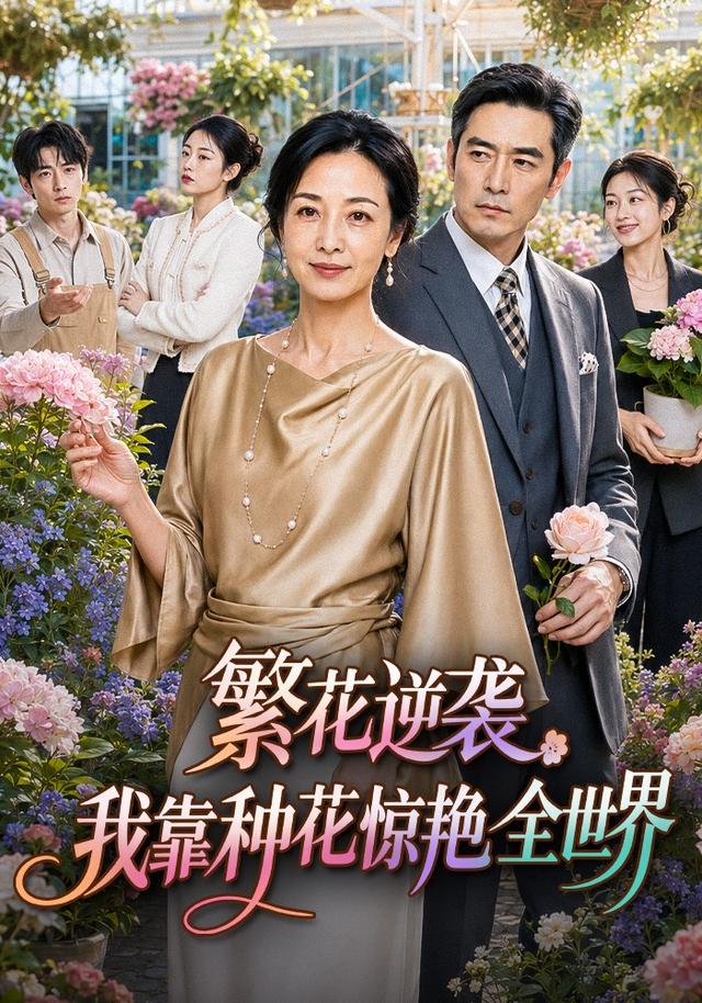 繁花逆袭，我靠种花惊艳全世界 cover