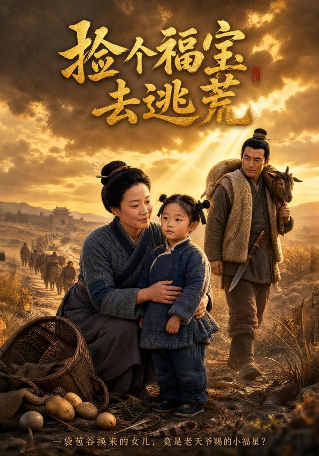 捡个福宝去逃荒封面