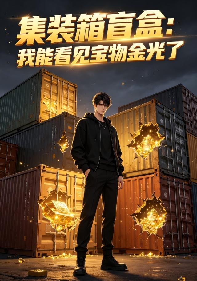 集装箱盲盒：我能看见宝物金光了