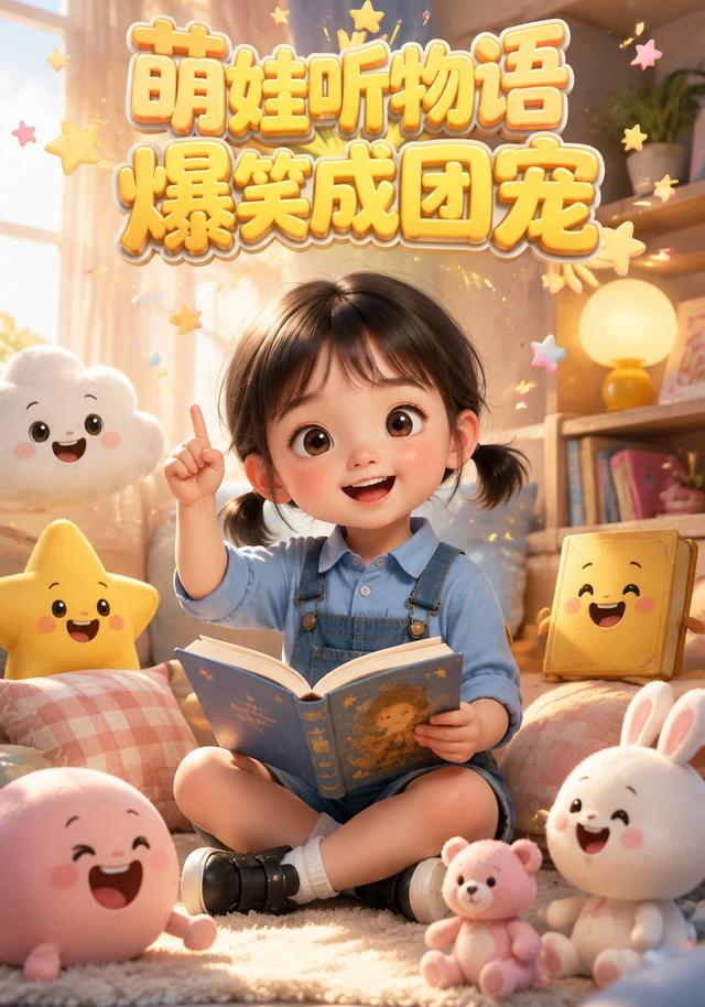 萌娃听物语，爆笑成团宠 cover