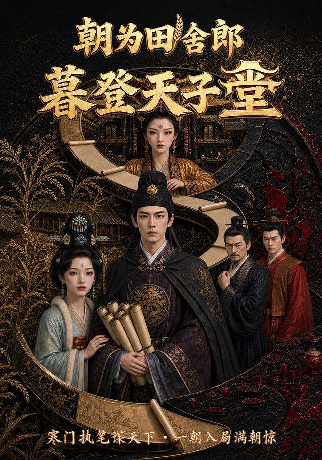 朝为田舍郎，暮登天子堂