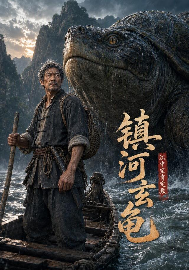 镇河玄龟：江中宝有定数