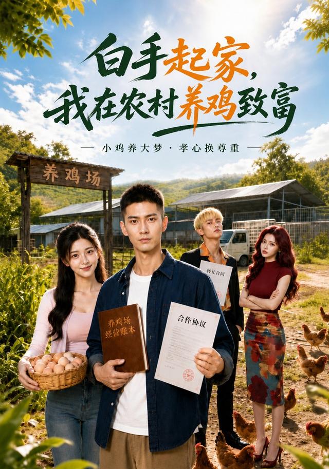 白手起家，我在农村养鸡致富 cover