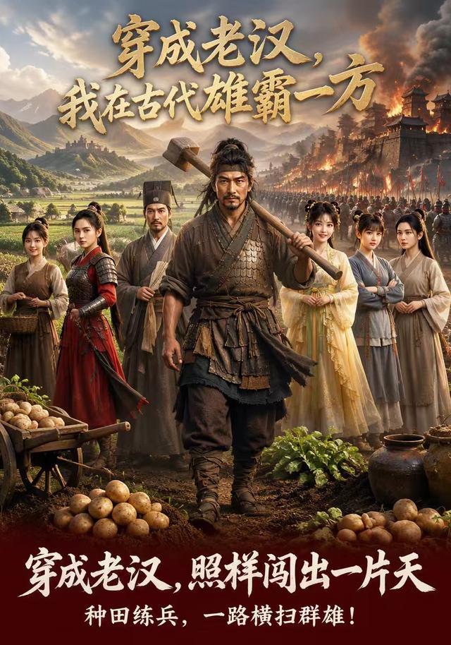穿成老汉，我在古代雄霸一方 cover
