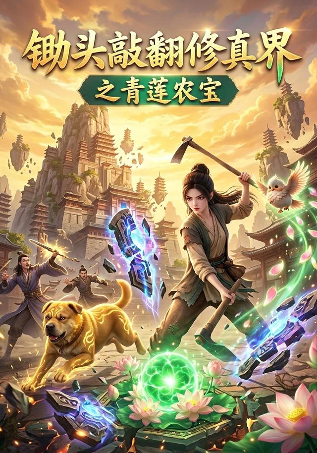 锄头敲翻修真界之青莲农宝