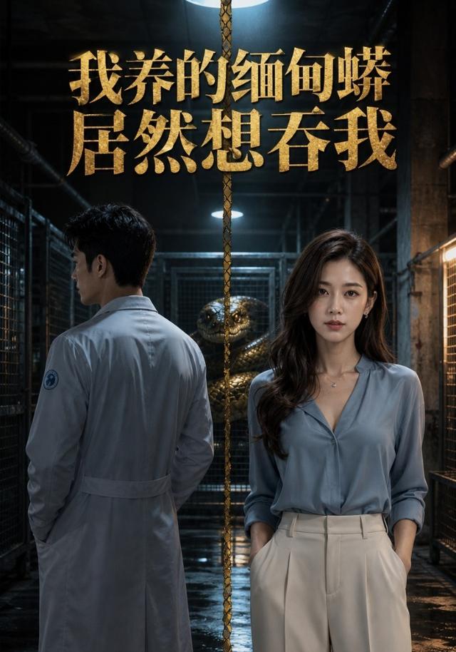 我养的缅甸蟒居然想吞我 cover