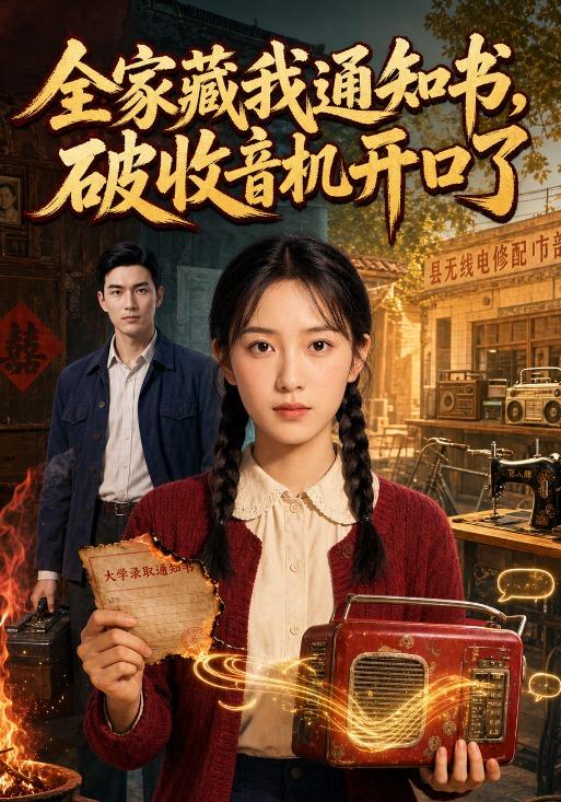 全家藏我通知书，破收音机开口了