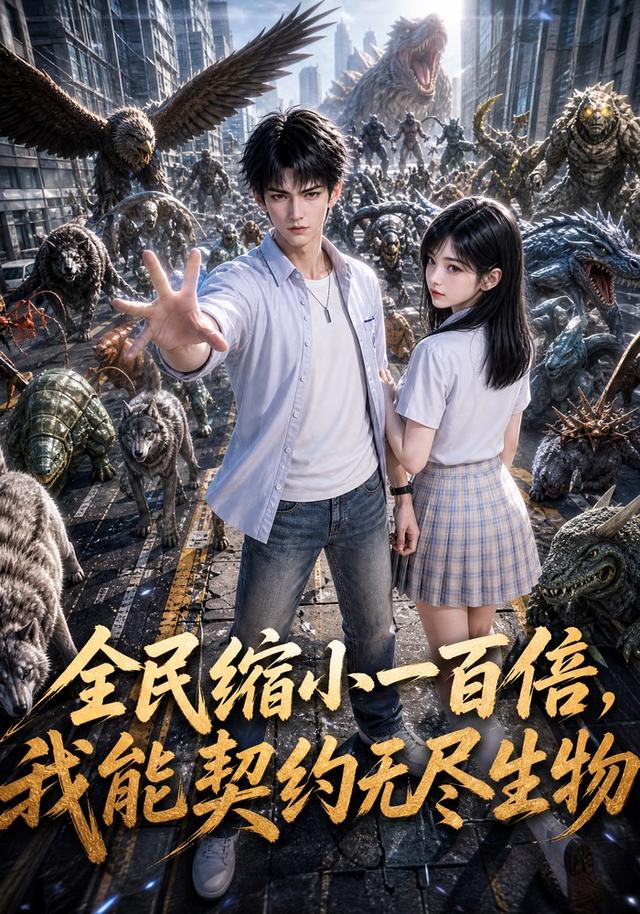 全民缩小一百倍，我能契约无尽生物！