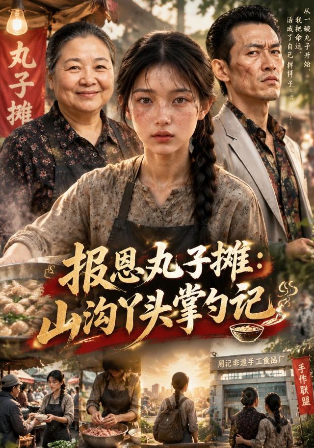 报恩丸子摊：山沟丫头掌勺记 cover