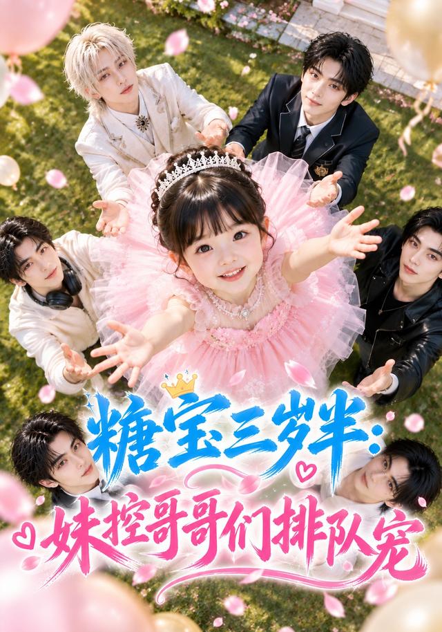 糖宝三岁半：妹控哥哥们排队宠 cover